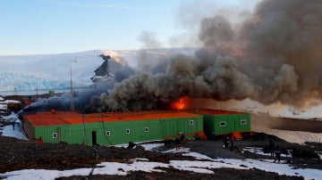 Incendio de la Estación Antártica Comandante Ferraz