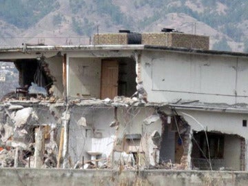 Pakistán derrumba la casa de Bin Laden