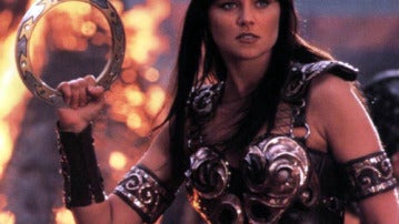 La actriz Lucy Lawless como 'Xena'