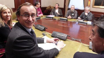 El portavoz del PP en el Congreso, Alfonso Alonso