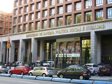 Fachada del ministerio de Sanidad Fachada del ministerio de Sanidad