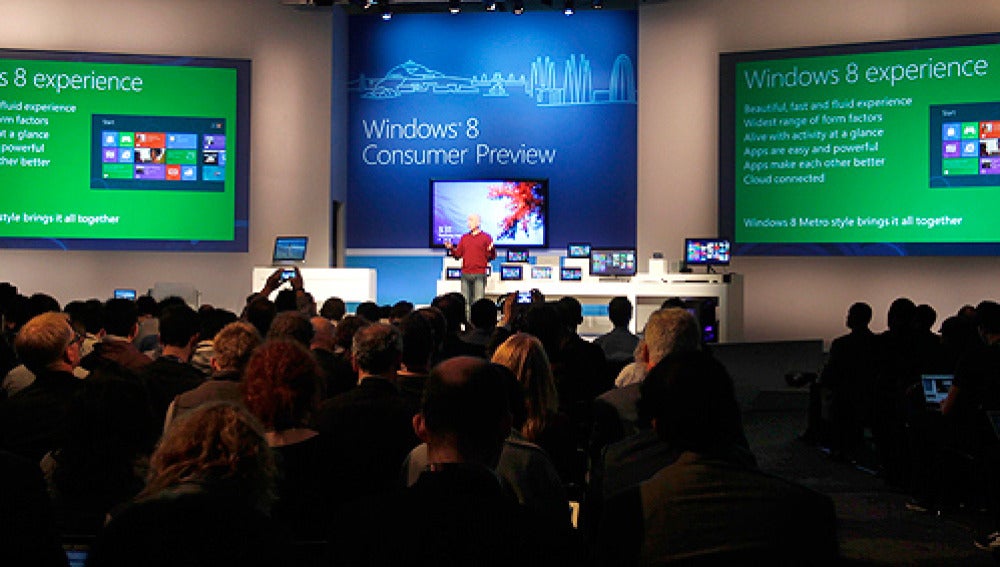 Microsoft presenta Windows 8