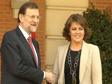 Rajoy y Barcina