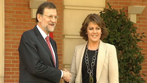 Rajoy y Barcina