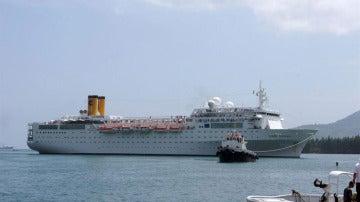 El Costa Allegra llega a puerto
