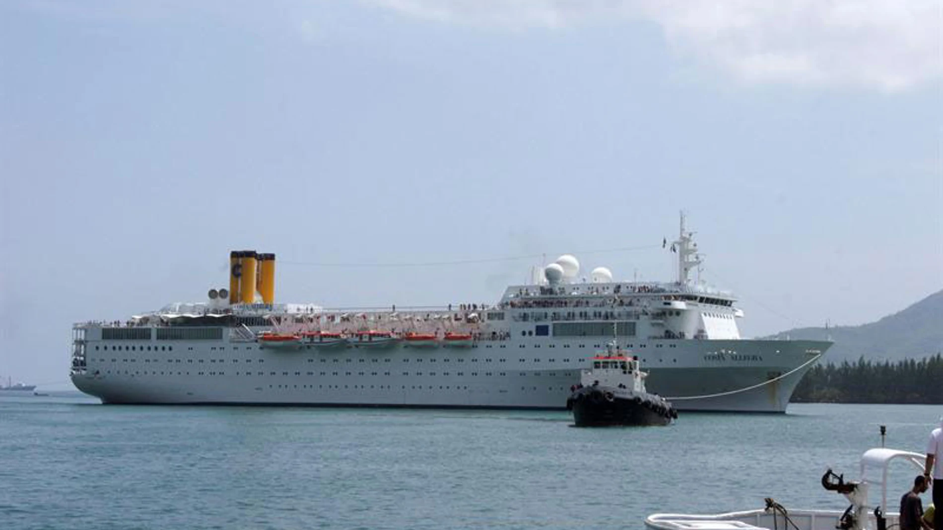 El Costa Allegra llega a puerto El Costa Allegra llega a puerto