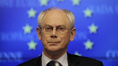 Van Rompuy defiende la intervención del BCE en la compra de deuda de España e Italia