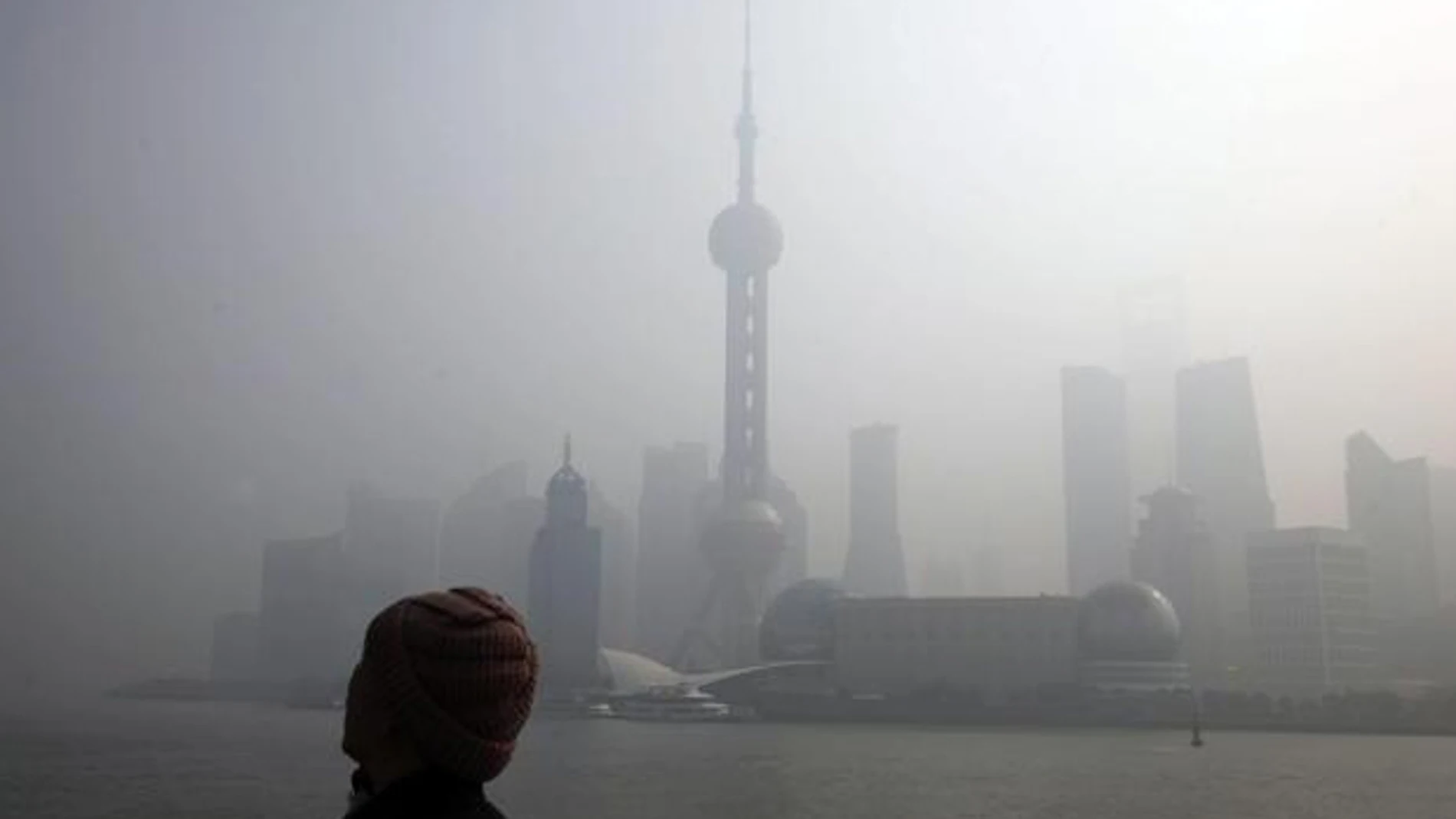Alta contaminación en China Alta contaminación en China