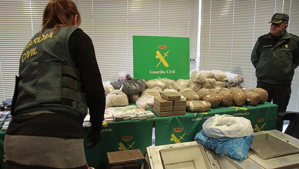 La Policía con un alijo de droga