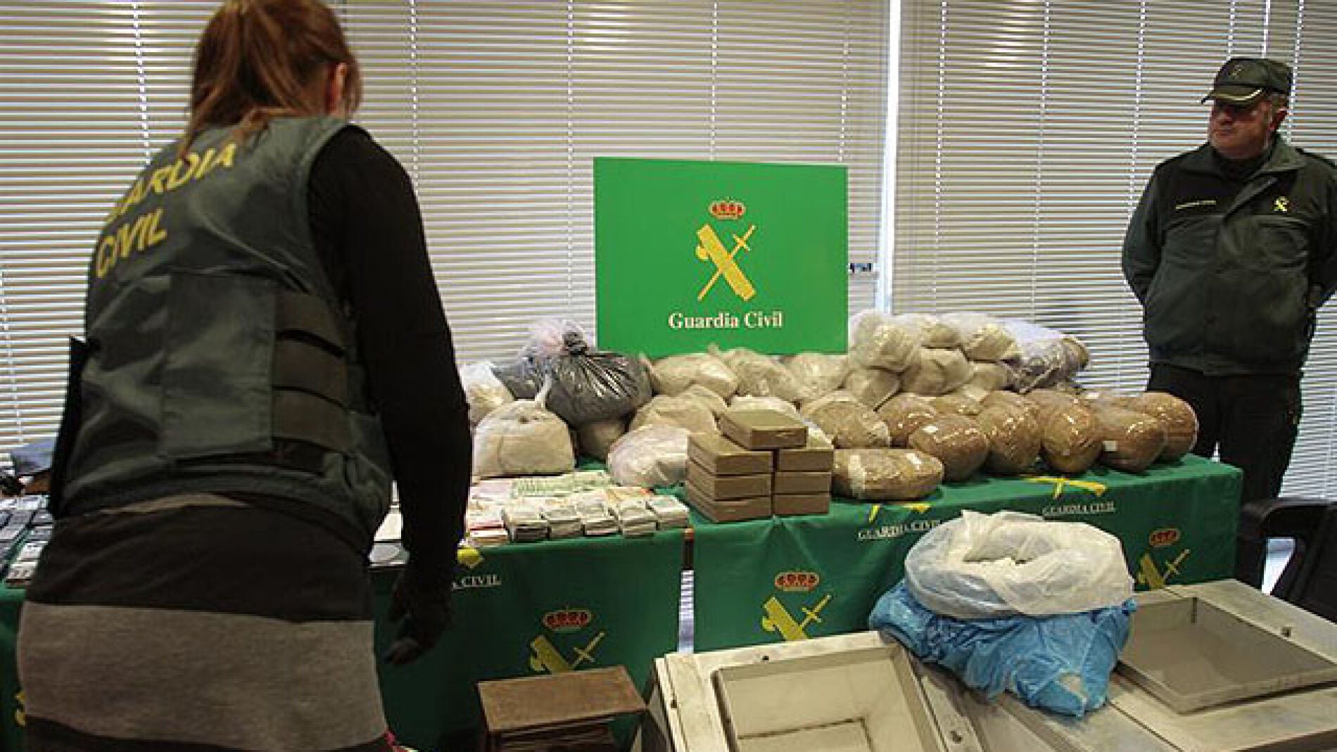 La Polic&iacute;a con un alijo de droga