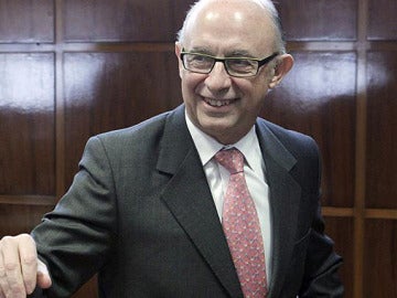 Cristóbal Montoro, ministro de Hacienda