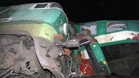 Choque de trenes en Polonia