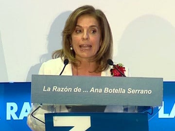 Ana Botella en el foro 'La Razón'