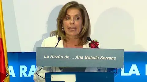 Ana Botella en el foro 'La Razón' Ana Botella en el foro 'La Razón'