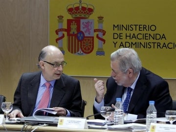 Cristóbal Montoro, en el Consejo de Política Fiscal y Financiera
