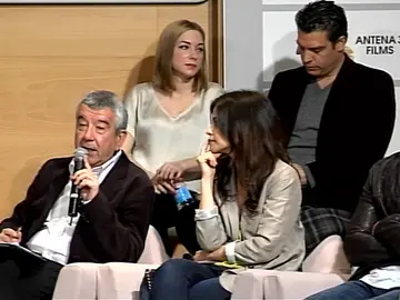 Rueda de prensa de Los Protegidos Rueda de prensa de Los Protegidos