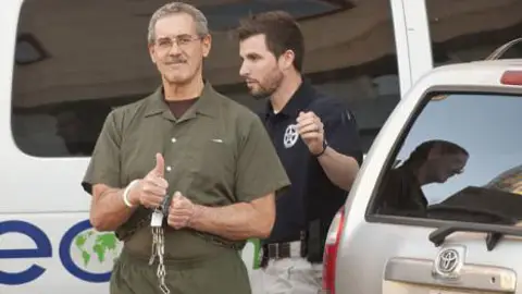 Allen Stanford a su llegada a los juzgados Allen Stanford a su llegada a los juzgados