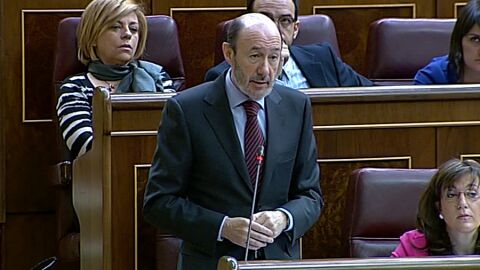 Rubalcaba en el congreso