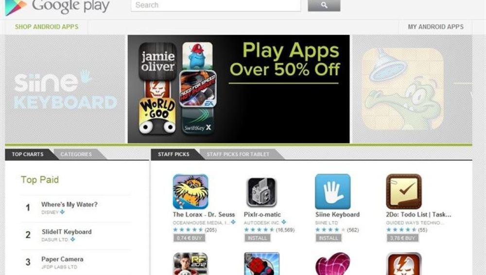 Google Play Store, el nuevo market de Google