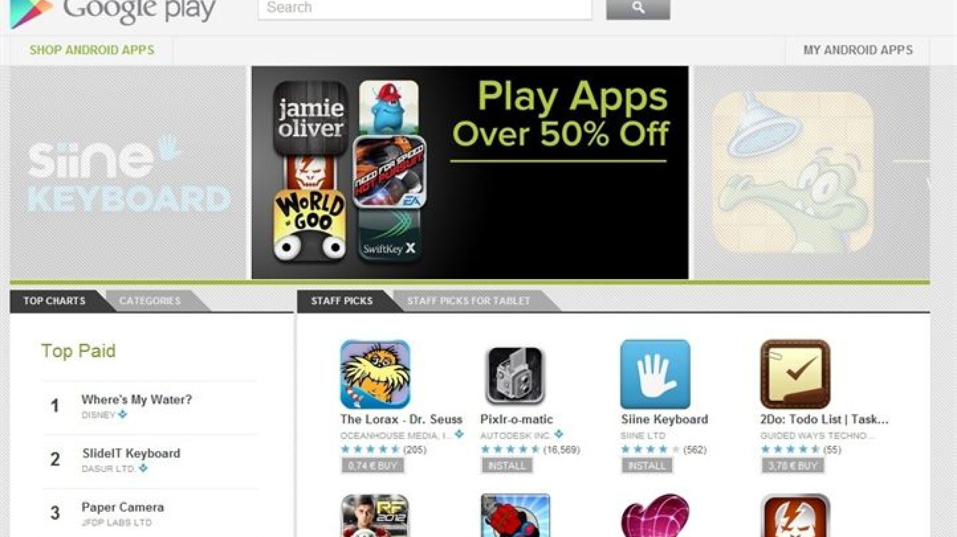 Google Play Store, el nuevo market de Google