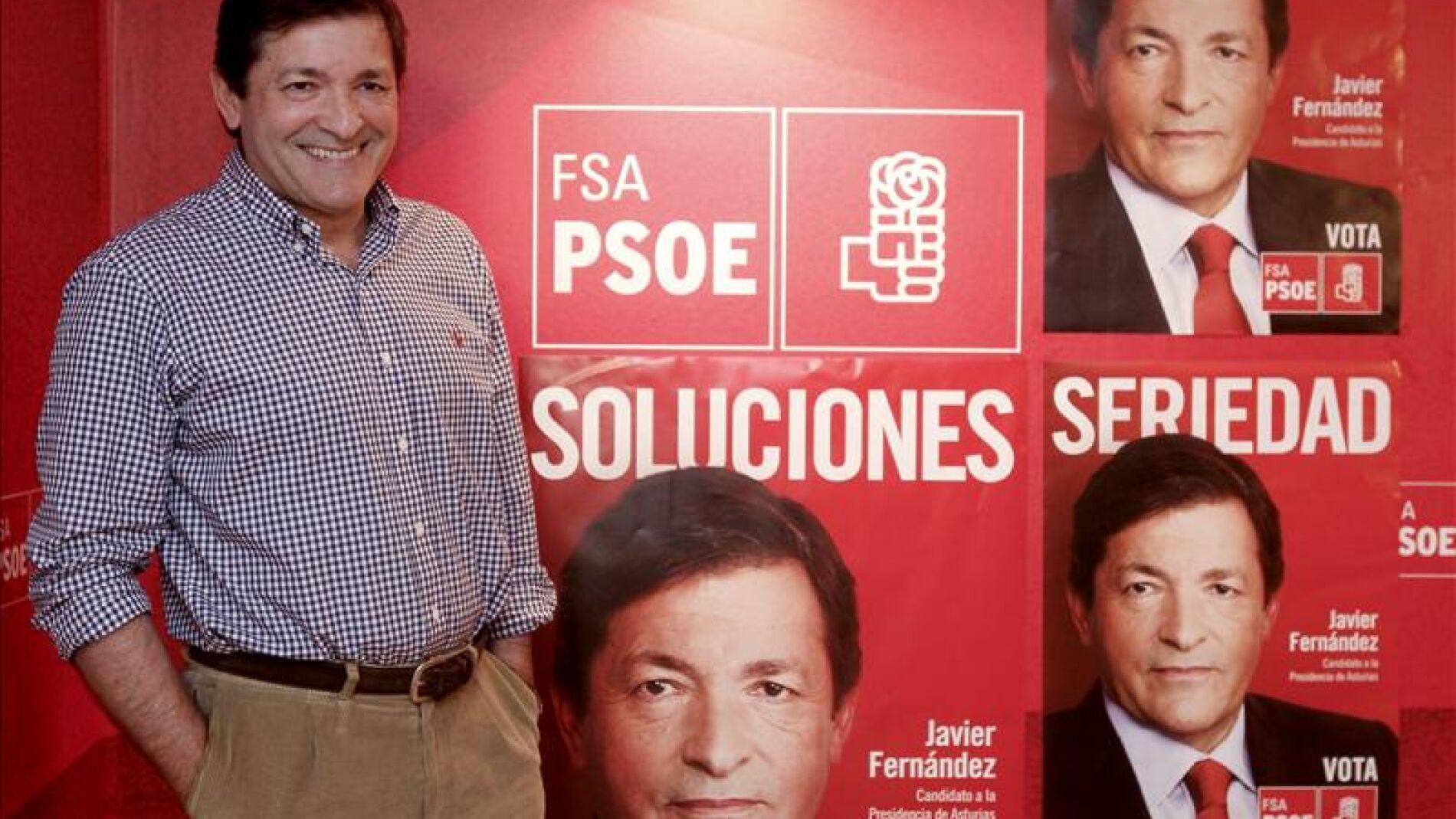 Javier Fern&aacute;ndez candidato socialista en Asturias
