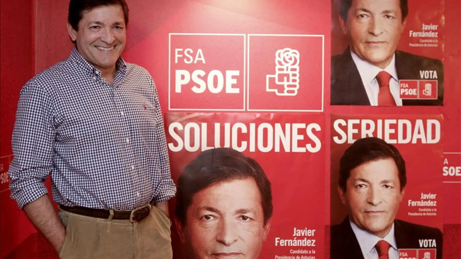 Javier Fernández candidato socialista en Asturias Javier Fernández candidato socialista en Asturias