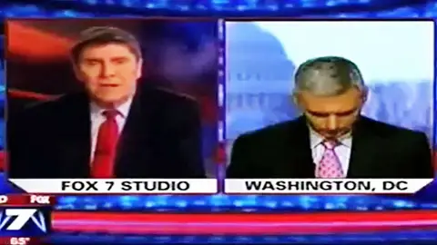 Un periodista de Fox News se queda dormido durante una conexión en directo Un periodista de Fox News se queda dormido durante una conexión en directo