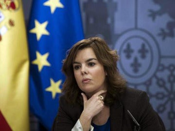 Soraya Sáenz de Santamaría, portavoz del Gobierno