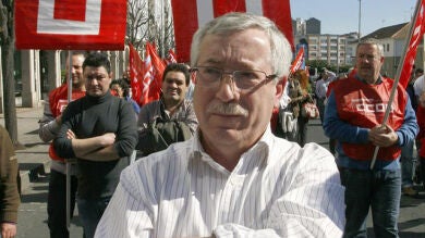 Fernández Toxo, increpado en un acto sindical en Ferrol
