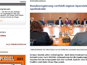 Publicación en el diario 'Der Spiegel'