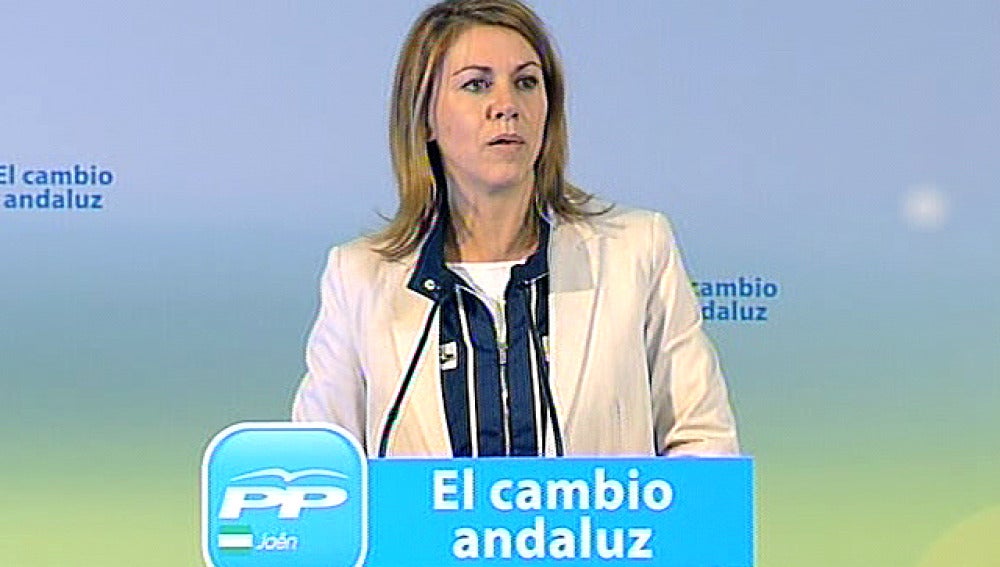 María Dolores de Cospedal, presidenta de Castilla La Mancha