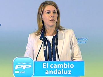 María Dolores de Cospedal, presidenta de Castilla La Mancha