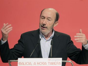 El líder del PSOE Alfredo Pérez Rubalcaba