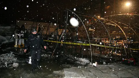 Incendio en Estambul Incendio en Estambul