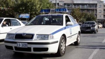 Coche de policía griego