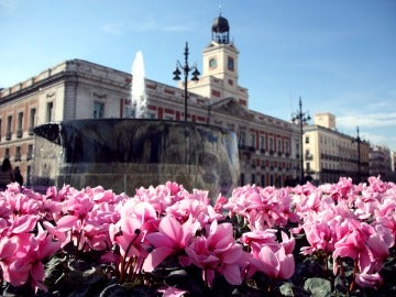 La primavera en la Puerta del Sol