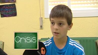 Los niños ante la crisis: 