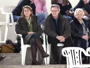 María Dolores de Cospedal junto a su marido María Dolores de Cospedal junto a su marido