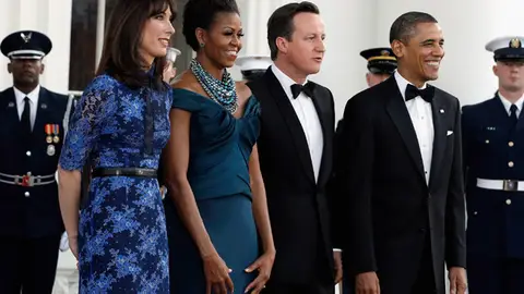 Obama homenajea a Cameron con la mayor cena de gala de su mandato Obama homenajea a Cameron con la mayor cena de gala de su mandato