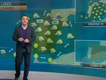 La previsión del tiempo La previsión del tiempo