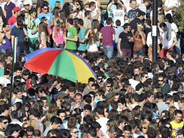 Macrobotellón en Granada