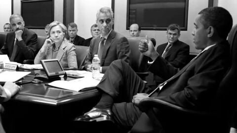 Obama junto a su gabinete