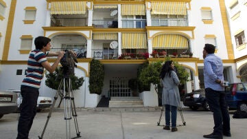 Bloque en el que vivía la cuidadora junto al anciano