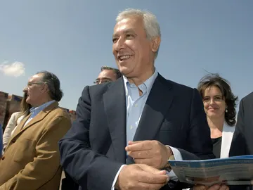 Javier Arenas durante la campaña Javier Arenas durante la campaña