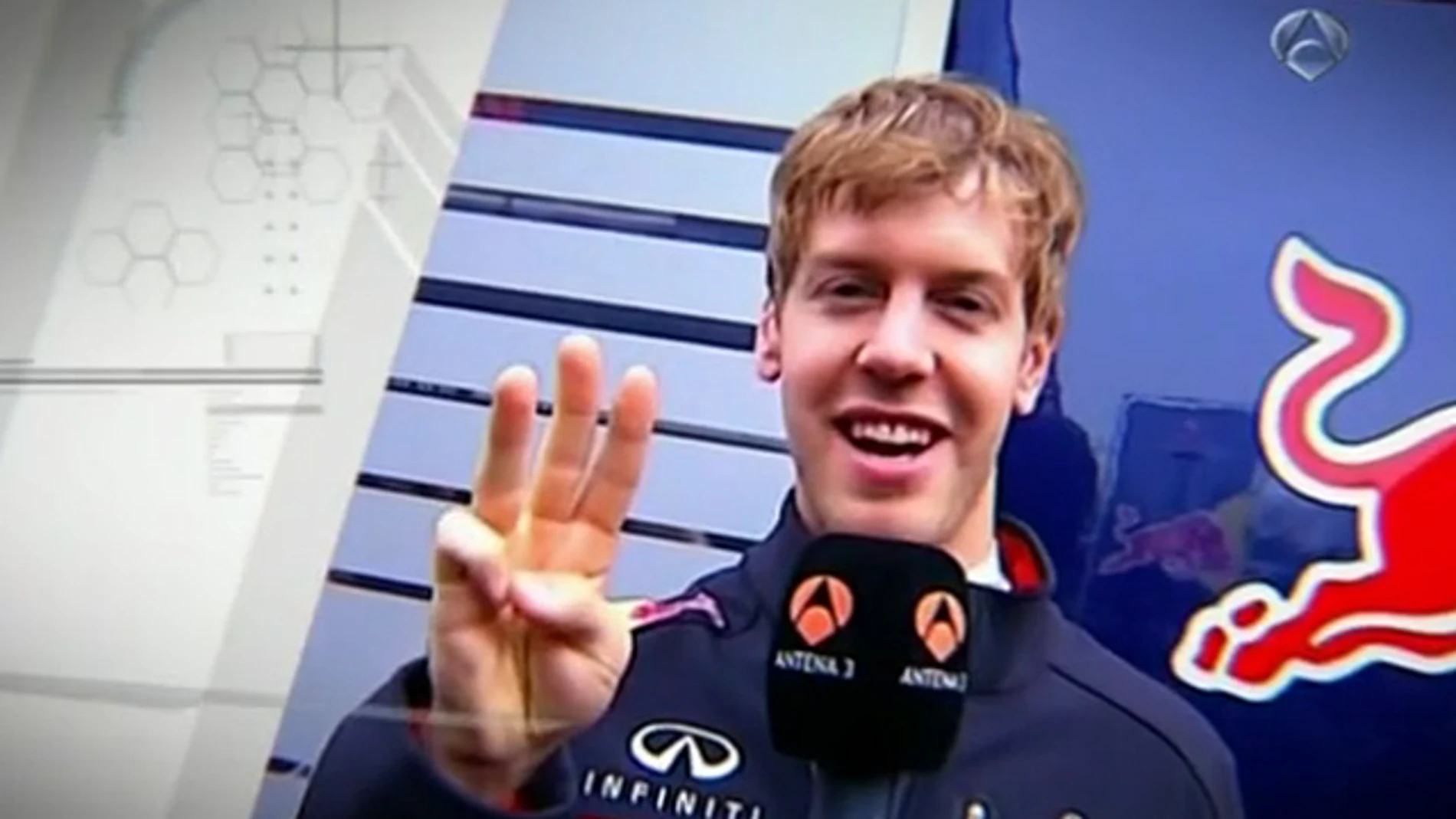 Vettel, en Antena 3