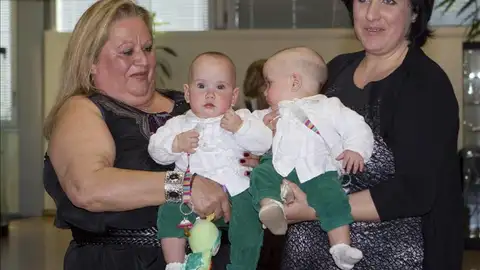 Las niñas siamesas en Barcelona Las niñas siamesas en Barcelona