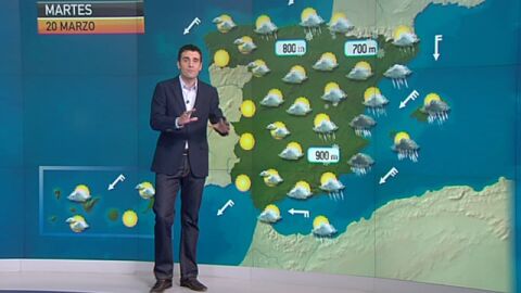  La previsi&oacute;n del tiempo (19-03-2012) Noche