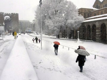 Nieve en León