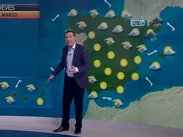 La previsión del tiempo (21-03-2012) Mediodía La previsión del tiempo (21-03-2012) Mediodía
