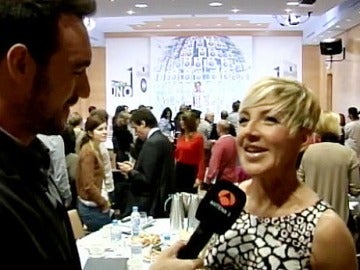 Ana Torroja en la presentación de 'El Número Uno'